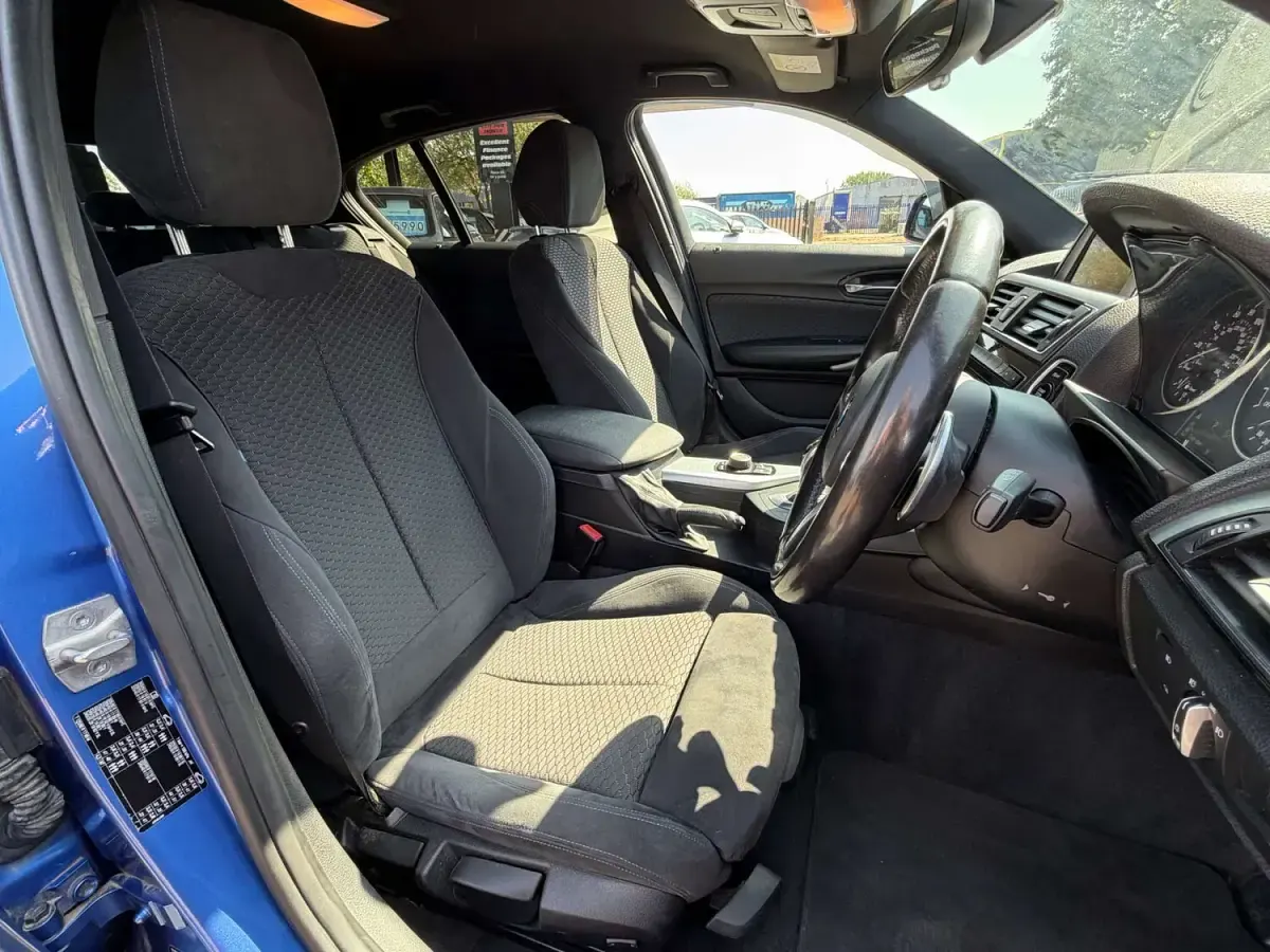 Used BMW 120 M Sport 190 HP (139 kW) 2015 Blue Hatchback