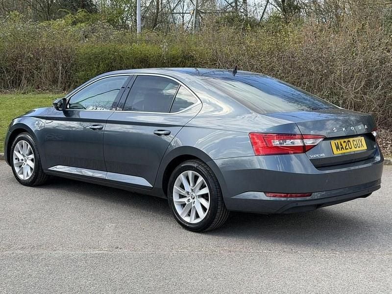 Used Skoda Superb SE Technology 218 HP (160 kW) 2020 Grey Hatchback