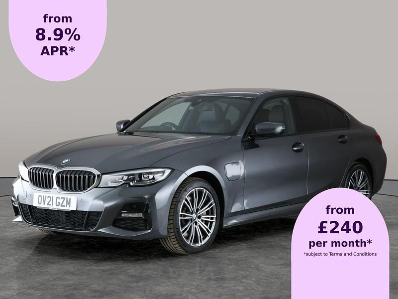 Grey Used 2021 BMW 330e M Sport Sedan | £16,169 (Fair price) - Image 1/2