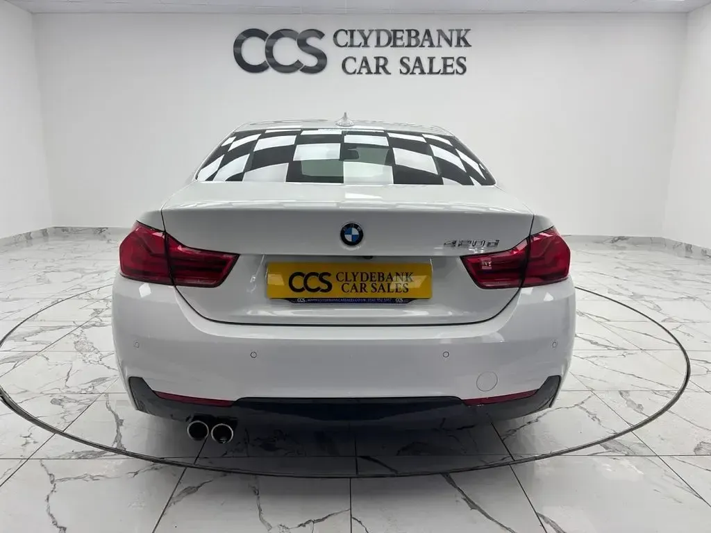 Used BMW 420 M Sport 190 HP (139 kW) 2019 White Coupe