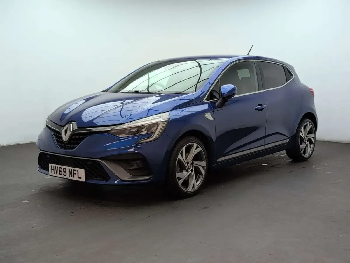 Used Renault Clio RS Line 130 HP (95 kW) 2019 Blue Hatchback