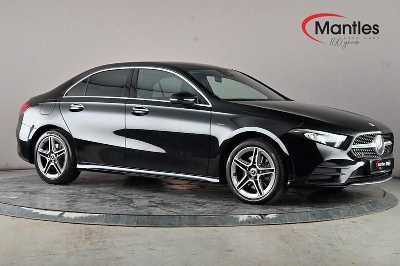 Black Used 2020 Mercedes A250 AMG line Sedan | £15,690 (Fair price) - Image 1/4