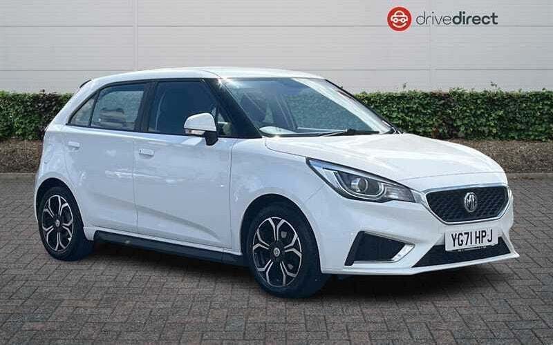 White Used 2022 MG MG3 Exclusive Hatchback | £9,610 (Fair price) - Image 1/4