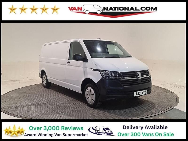 White Used 2021 VW T6.1 Startline Van | £19,990 (Super price) - Image 1/3
