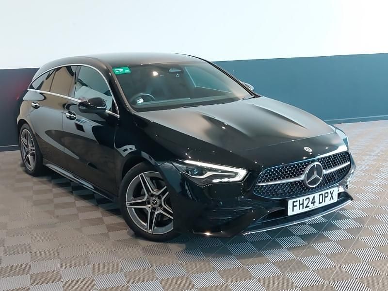 Black Used 2024 Mercedes CLA200 Executive Estate | £28,298 (Fair price) - Image 1/4