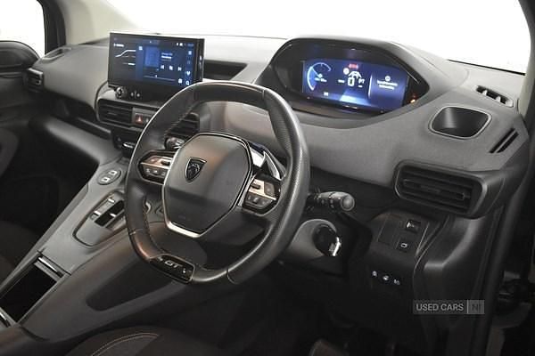 Used Peugeot e-Rifter GTi 100 kW (136 HP) 2025 Black MPV