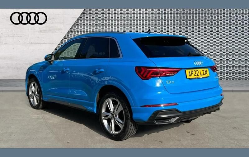Used Audi Q3 S-Line 150 HP (110 kW) 2022 Blue SUV