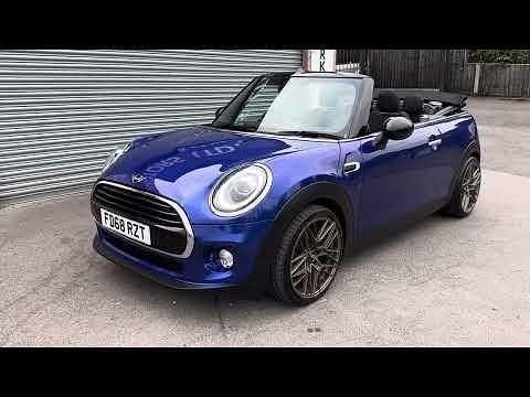 Used Mini Cooper Cabriolet 2018 Blue Cabriolet