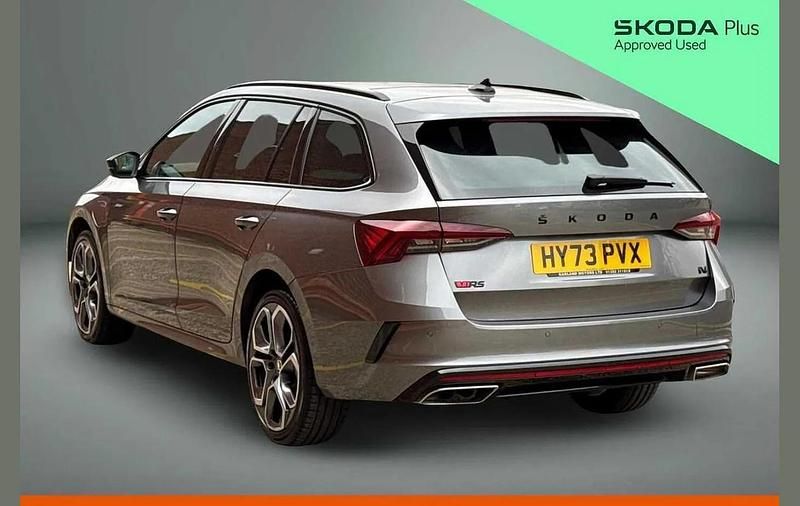 Used Skoda Octavia vRS 241 HP (177 kW) 2023 Grey Estate