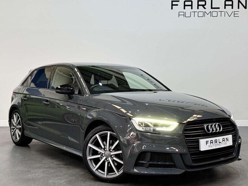Grey Used 2019 Audi A3 Sportback Black Edition Hatchback | £13,450 (Good price) - Image 1/4