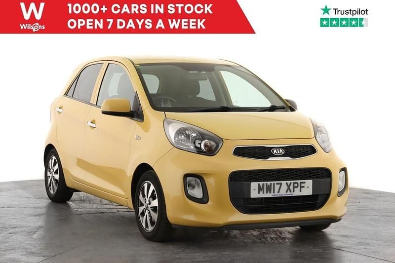 Yellow Used 2017 Kia Picanto Hatchback | £8,499 (Super price) - Image 1/4