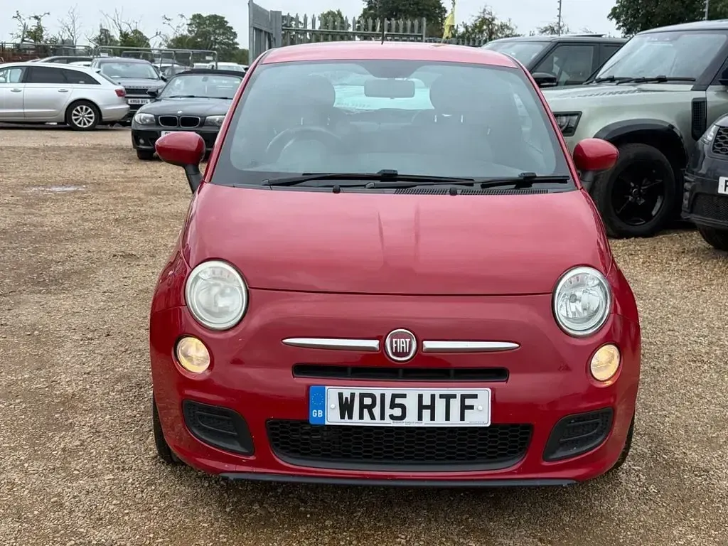 Used Fiat 500 S 69 HP (50 kW) 2015 Red Hatchback