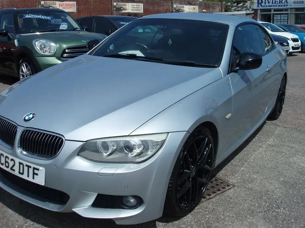 Used BMW 320 Cabriolet Sport Line 2012 Blue Cabriolet