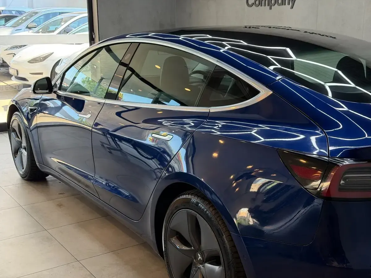 Used Tesla Model 3 Performance 82 kW (112 HP) 2019 Blue Sedan