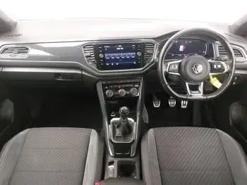 Used VW T-Roc R-line 115 HP (84 kW) 2019 White SUV