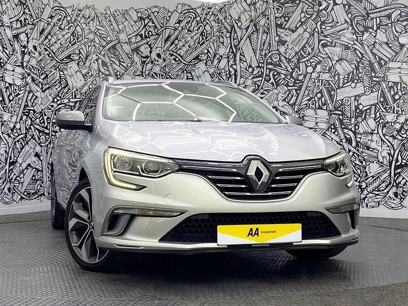 Used Renault Mégane GT Line GT-Line 140 HP (102 kW) 2018 Silver Estate