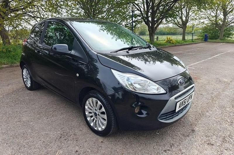 Used Ford Ka Zetec 69 HP (50 kW) 2012 Black Hatchback