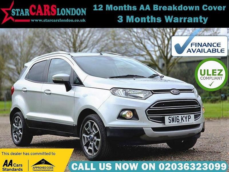 Used Ford Ecosport Titanium 112 HP (82 kW) 2016 Silver SUV