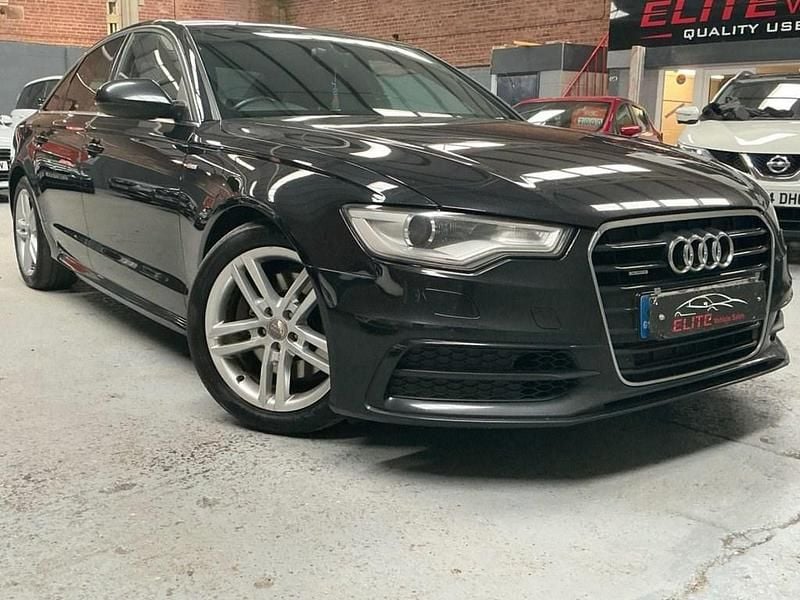 Used Audi A6 S-Line 245 HP (180 kW) 2012 Black Sedan