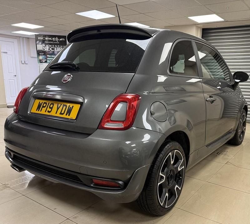 Used Fiat 500 S 69 HP (50 kW) 2019 Grey Hatchback