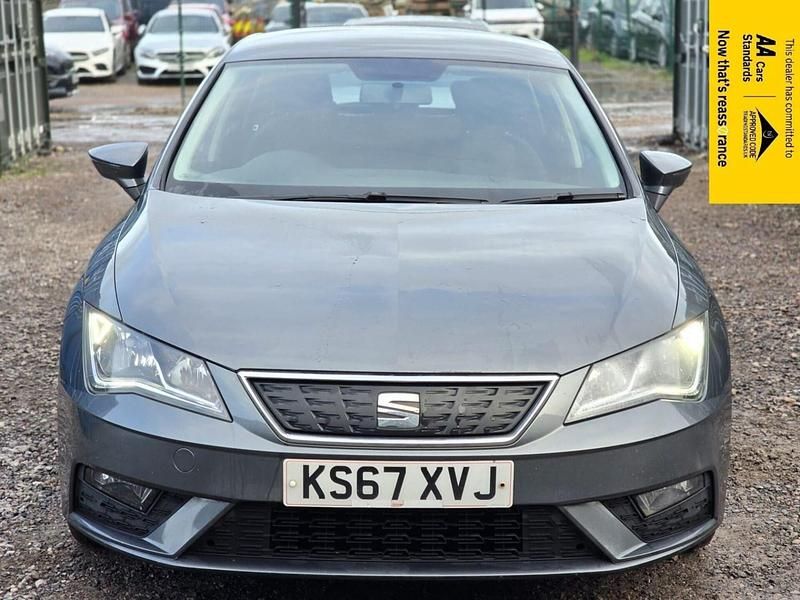 Used Seat Leon Ecomotive 115 HP (84 kW) 2017 Grey Hatchback