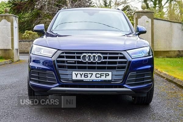 Used Audi Q5 Sport 190 HP (139 kW) 2017 Blue SUV