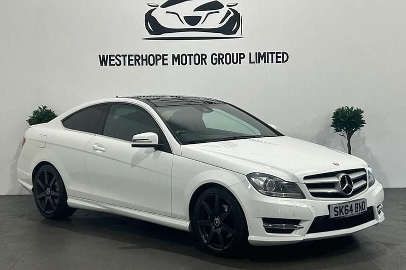 White Used 2014 Mercedes C220 Sport Edition Coupe | £7,000 (Super price) - Image 1/1