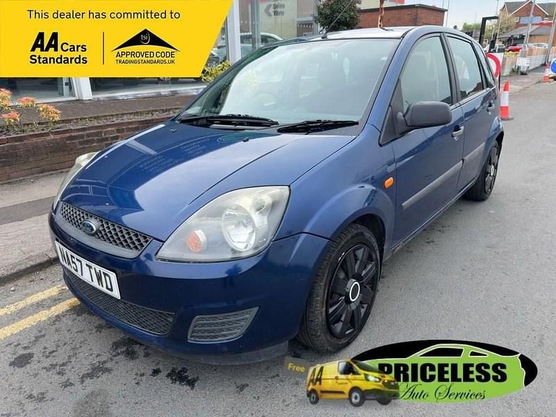 Blue Used 2007 Ford Fiesta Style Hatchback | £995 (A bit pricey) - Image 1/4