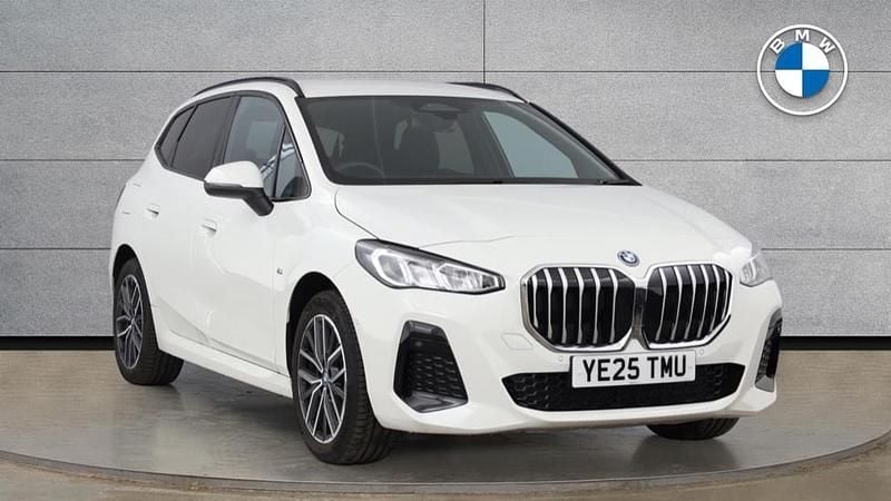 White Used 2025 BMW 230e Active Tourer M Sport MPV | £28,423 (Good price) - Image 1/4