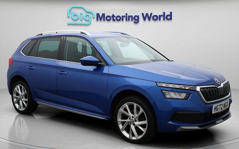 Blue Used 2022 Skoda 110 R SE L Executive Hatchback | £15,600 (Fair price) - Image 1/4