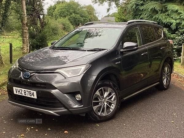 Grey Used 2017 Toyota RAV4 Hybrid Business Edition SUV | £8,995 - Image 1/4