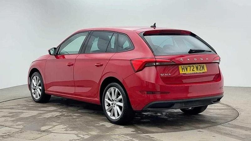 Used Skoda 110 R SE L 81 HP (59 kW) 2022 Velvet red metallic Estate