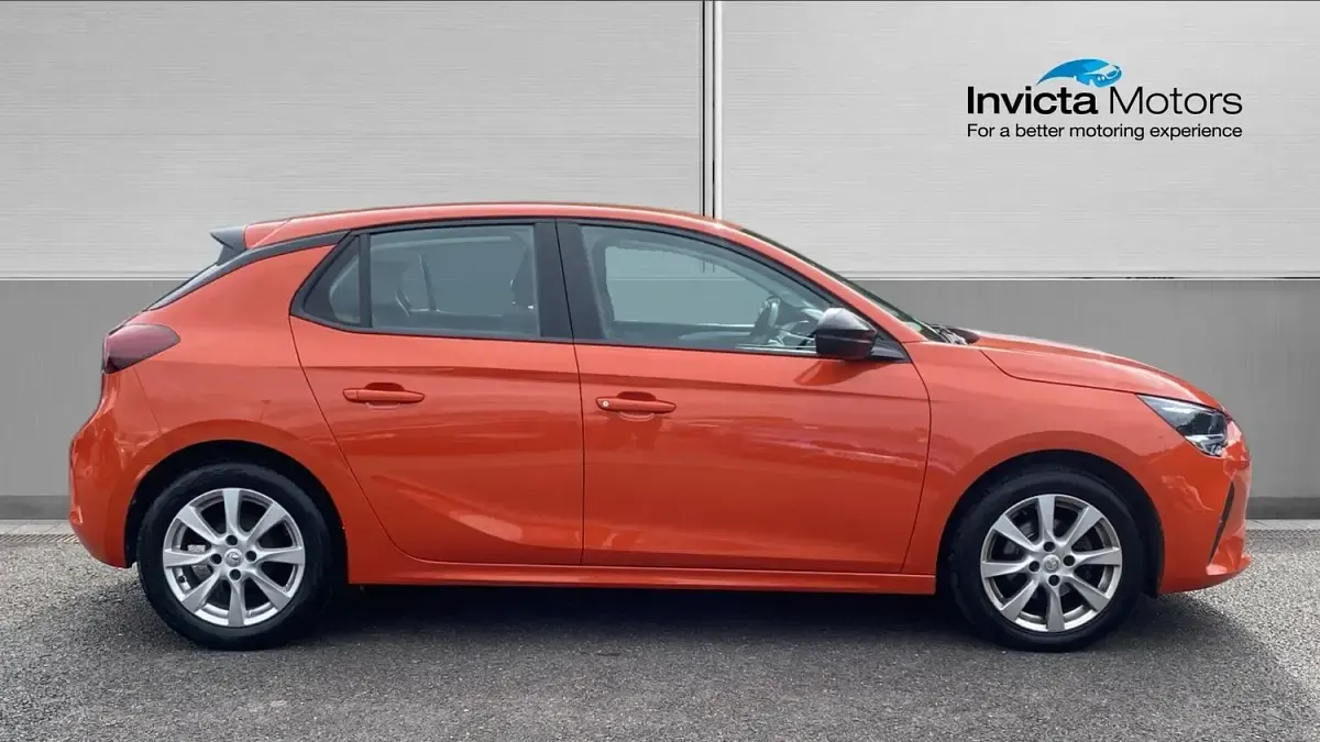 Used Vauxhall Corsa 75 HP (55 kW) 2021 Orange Hatchback