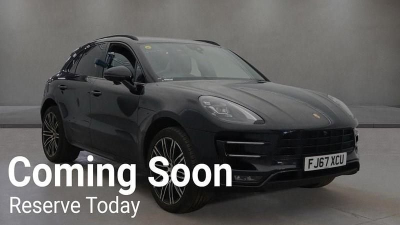 Used Porsche Macan Turbo 400 HP (294 kW) 2017 Black SUV