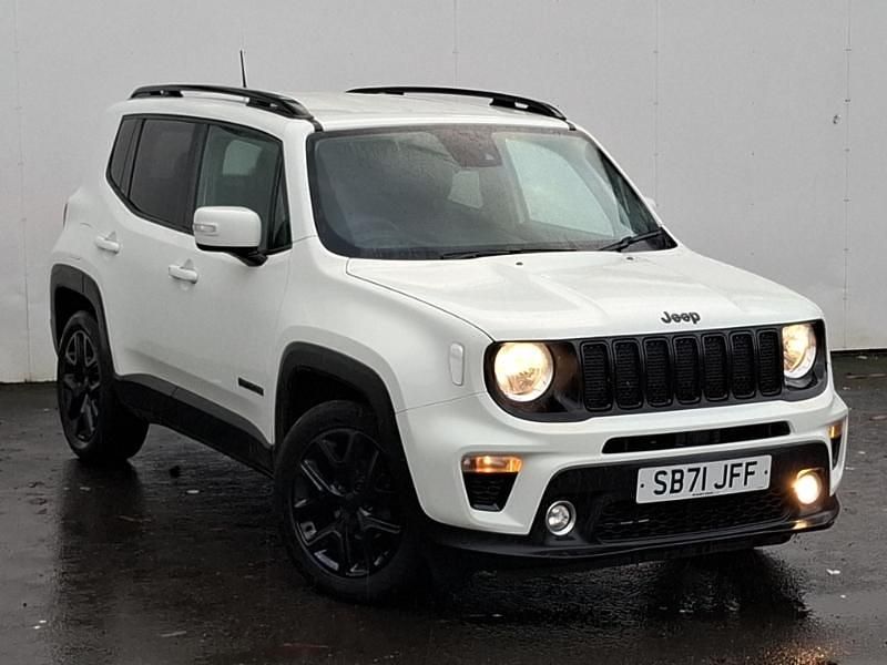 White Used 2022 Jeep Renegade Night Eagle SUV | £14,798 (Fair price) - Image 1/4