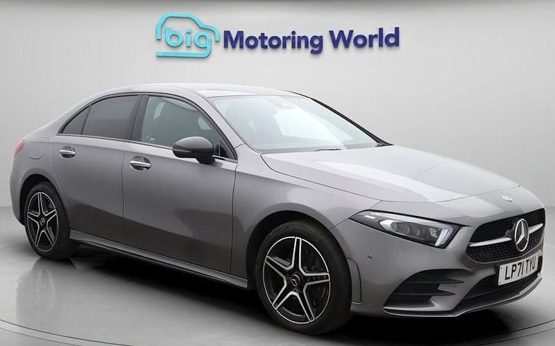 Used Mercedes A250 AMG line 259 HP (190 kW) 2022 Grey Sedan