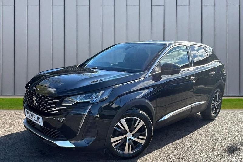 Used Peugeot 3008 Allure 129 HP (94 kW) 2021 Black SUV