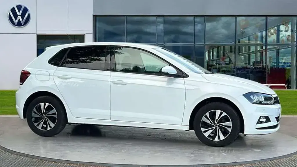 Used VW Polo Match 95 HP (69 kW) 2021 Pure white Hatchback