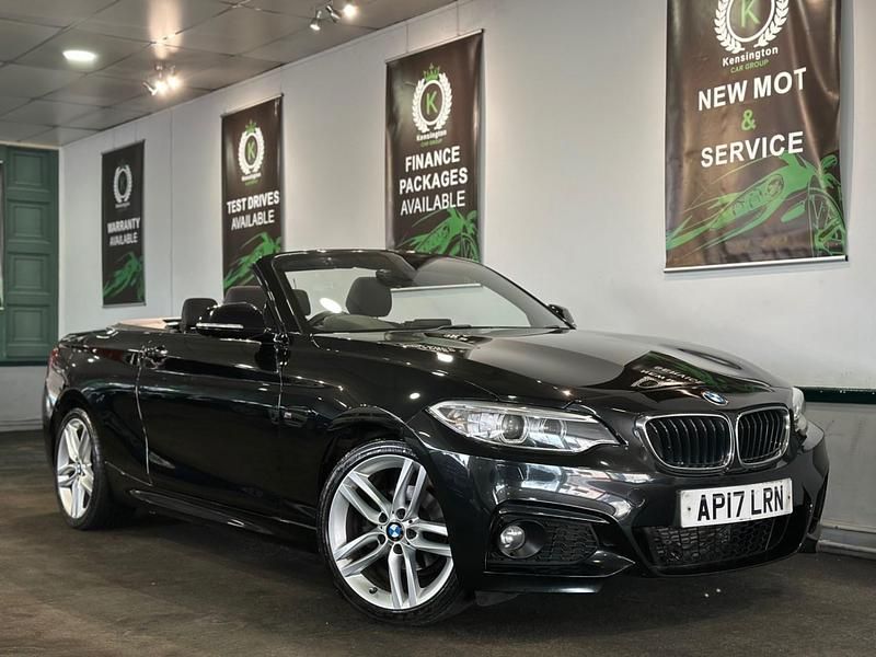Used BMW 218 M Sport 2017 Black Cabriolet