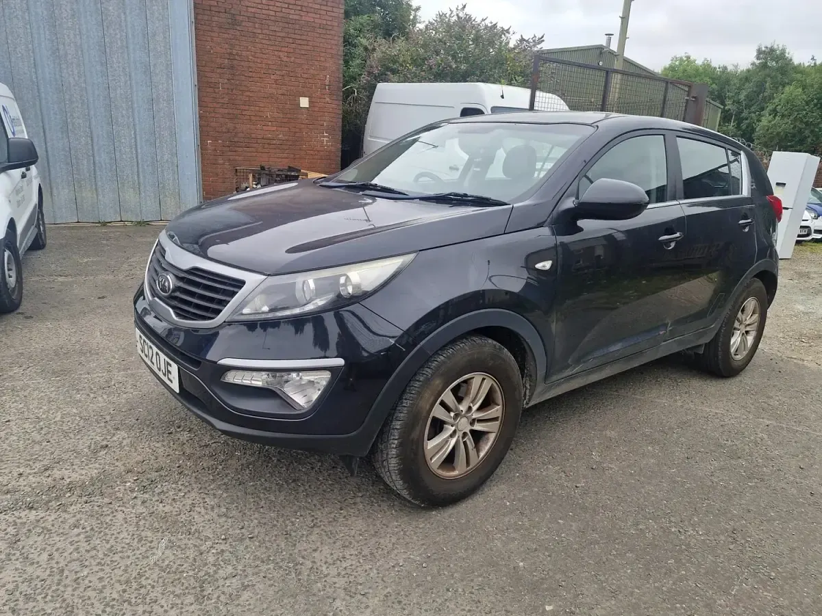 Used Kia Sportage 115 HP (84 kW) 2012 Black SUV