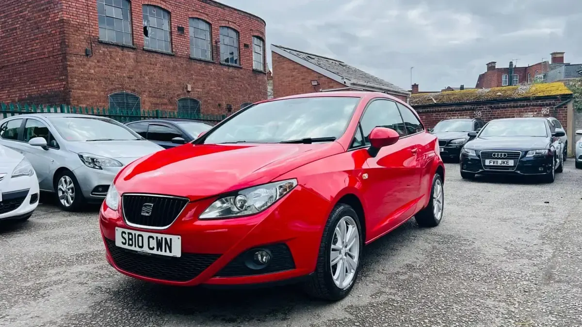 Gebraucht Seat Ibiza Sport 85 PS (62 kW) 2010 Rot Kleinwagen