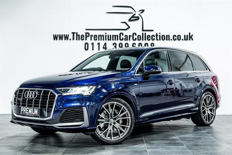 Navara blue Used 2020 Audi SQ7 S-Line SUV | £36,980 - Image 1/3