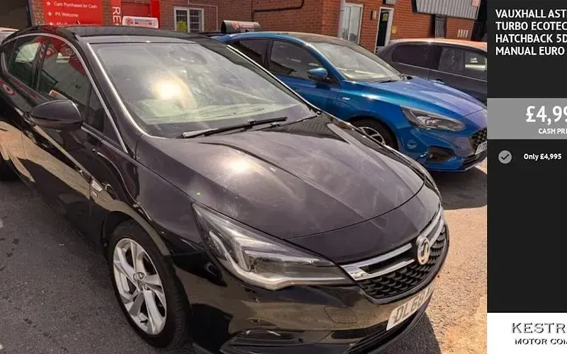 Usado Vauxhall Astra SRi 105 CV (77 kW) 2018 Utilitario