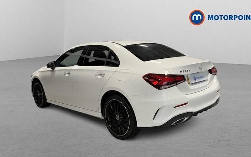 Used Mercedes A250 AMG Line Premium Plus 218 HP (160 kW) 2022 White Sedan