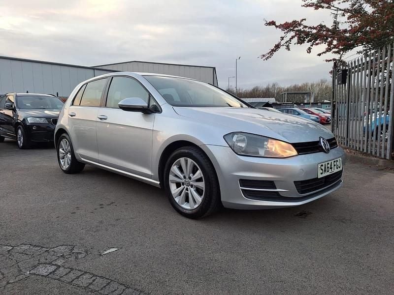 Silver Used 2014 VW Golf VII SE Hatchback | £5,950 (Good price) - Image 1/4