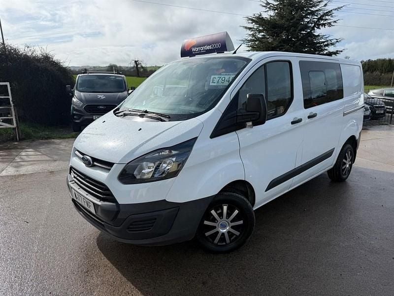 Used Ford Transit Custom 105 HP (77 kW) 2017 White Van