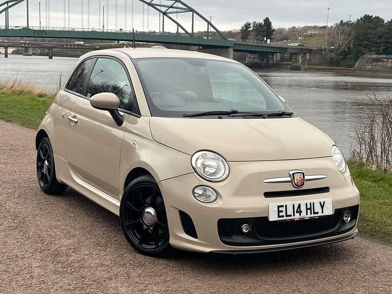 Used Abarth 500 2014 Beige Hatchback