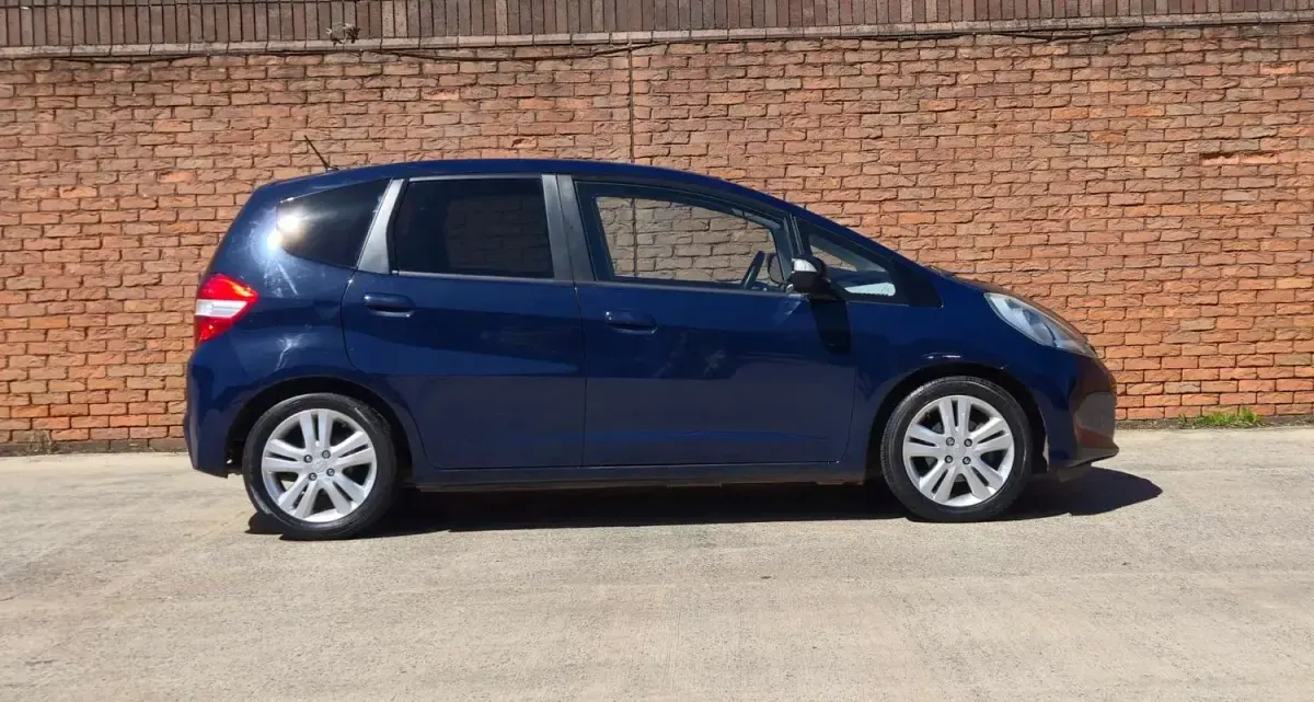 Begagnad Honda Jazz ES 2014 Blå Halvkombi