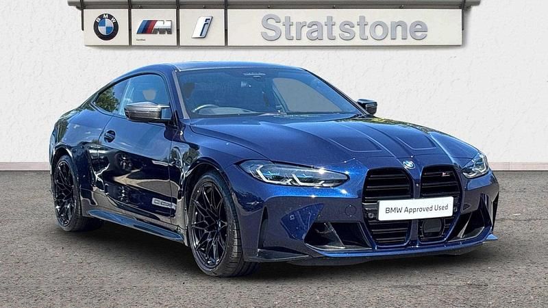 Blue Used 2022 BMW M4 Competition Edition Coupe | £53,998 (A bit pricey) - Image 1/3
