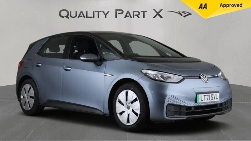 Blue Used 2021 VW ID.3 Pro Hatchback | £10,280 (Super price) - Image 1/4